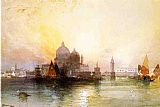 Thomas Moran Famous Paintings - A View of Venice
